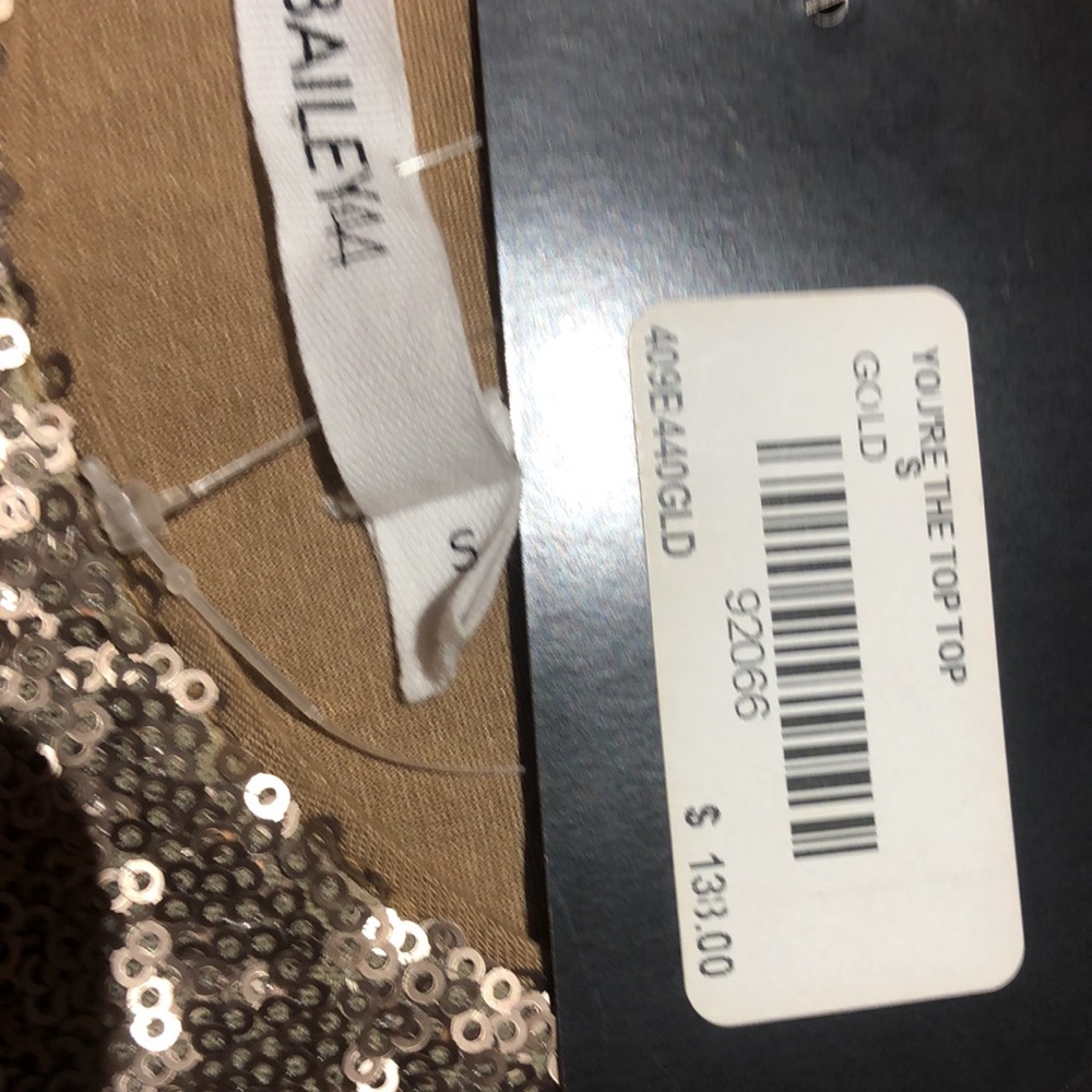 NWT BAILEY 44 SEQUINED TANK TOP - Picture 12 of 14